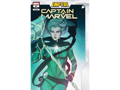 Comic Books Marvel Comics - Captain Marvel 021 - Frison Empyre Variant Edition (Cond. VF-) - 10819 - Cardboard Memories Inc.