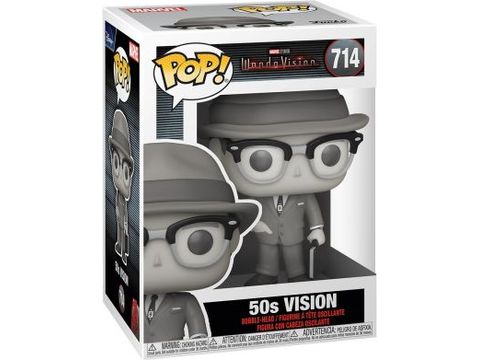 Action Figures and Toys POP! - Television - Marvel - WandaVision - Vision 50s - Cardboard Memories Inc.