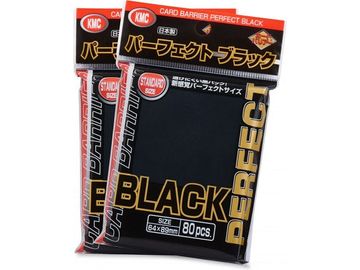 Supplies KMC Card Barrier - Standard Size - Perfect Fit Black- 80ct - Cardboard Memories Inc.