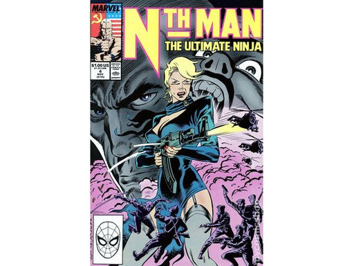 Comic Books Marvel Comics - Nth Man The Ultimate Ninja (1989) 004 (Cond. FN) - 8339 - Cardboard Memories Inc.