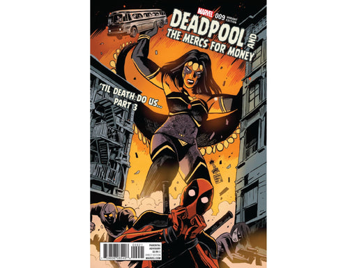 Comic Books Marvel Comics - Deadpool and the Mercs for Money 09 - Poster Variant Cover - 3596 - Cardboard Memories Inc.