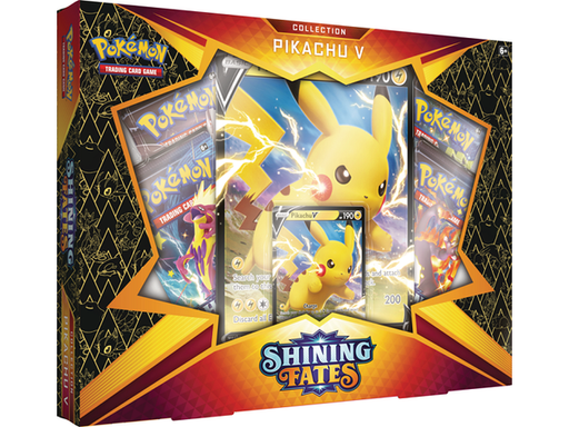 Trading Card Games Pokemon - Shining Fates - Pikachu V Collection Box - Cardboard Memories Inc.