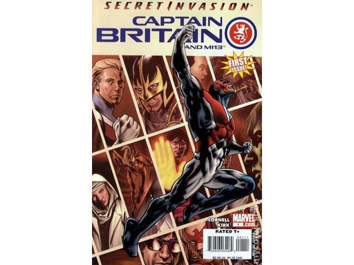 Comic Books Marvel Comics - Captain Britain & MI-13 (2008) 001 (Cond. VF-) - 12083 - Cardboard Memories Inc.