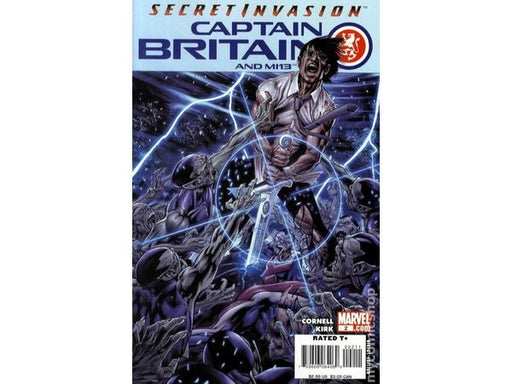 Comic Books Marvel Comics - Captain Britain & MI-13 (2008) 002 (Cond. VF-) - 12084 - Cardboard Memories Inc.