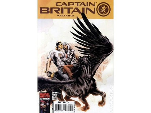 Comic Books Marvel Comics - Captain Britain & MI-13 (2008) 007 (Cond. VF-) - 12088 - Cardboard Memories Inc.
