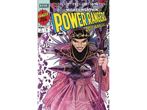 Comic Books Boom Comics - Mighty Morphin Power Rangers 2017 Annual - SDCC Exclusive - 1037 - Cardboard Memories Inc.