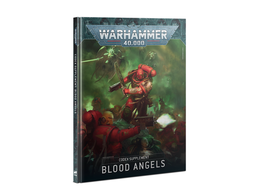 Collectible Miniature Games Games Workshop - Warhammer 40K - Codex - Blood Angels - 9th Edition - Hardcover - 41-01 - Cardboard Memories Inc.