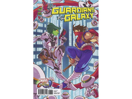 Comic Books Marvel Comics - All-New Guardians Of The Galaxy 07 - Marvel vs. Capcom Cover - 4153 - Cardboard Memories Inc.