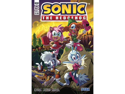 Comic Books IDW Comics - Sonic the Hedgehog 046 (Cond. VF-) 18092 - Cardboard Memories Inc.