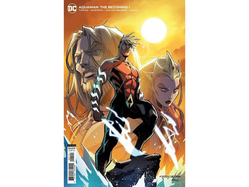Comic Books DC Comics - Aquaman the Becoming 001 of 6 - Khary Randolph Variant Edition (Cond. VF-) - 9963 - Cardboard Memories Inc.
