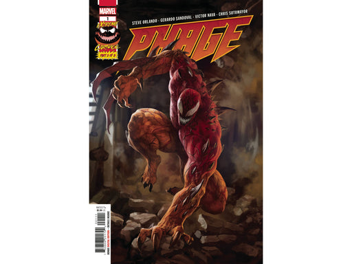 Comic Books Marvel Comics - Extreme Carnage Phage 001 (Cond. VF-) - 10596 - Cardboard Memories Inc.
