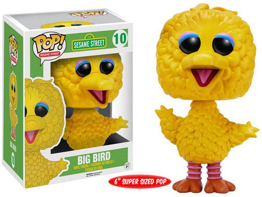 Action Figures and Toys POP! - Sesame Street - Big Bird - 6-Inch - Cardboard Memories Inc.