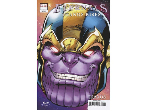 Comic Books Marvel Comics - Eternals Thanos Rises 001 - Todd Nauck Headshot Variant Edition (Cond. VF-) - 9612 - Cardboard Memories Inc.
