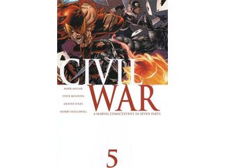 Comic Books Marvel Comics - Civil War (2006) 005 (Of 7) (Cond. FN) - 12132 - Cardboard Memories Inc.