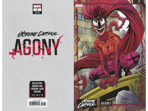 Comic Books Marvel Comics - Extreme Carnage Agony 001 - Johnson Connecting Variant Edition (Cond. VF-) - 9488 - Cardboard Memories Inc.