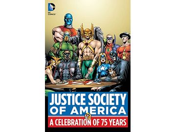 Comic Books, Hardcovers & Trade Paperbacks DC Comics - Justice Society Of America - A Celebration Of 75 Years - HC0099 - Cardboard Memories Inc.