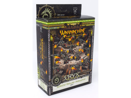 Collectible Miniature Games Privateer Press - Warmachine - Cryx - Blighted Trollkin Marauders Unit - PIP 34151 - Cardboard Memories Inc.