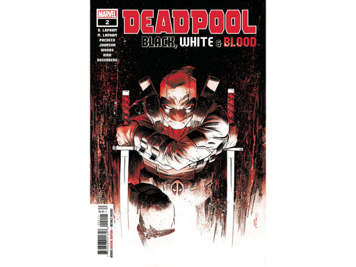 Comic Books Marvel Comics - Deadpool Black White Blood 002 of 5 (Cond. VF-) - 11127 - Cardboard Memories Inc.