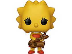 Action Figures and Toys POP! - Television - Simpsons - Lisa Simpson With Saxophone - Cardboard Memories Inc.