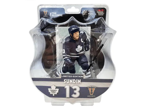 Action Figures and Toys Import Dragon - Hockey - Toronto Maple Leafs - Mats Sundin - Cardboard Memories Inc.