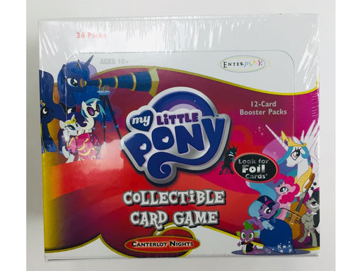 collectible card game Enterplay - My Little Pony Canterlot Nights - Booster Box - Cardboard Memories Inc.