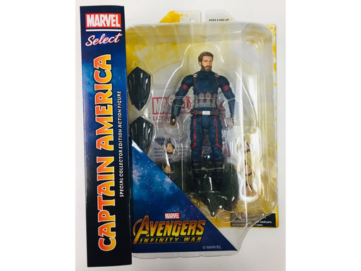 Action Figures and Toys Diamond Select - Marvel - Action Figure - Captain America - Cardboard Memories Inc.