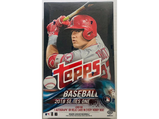 Sports Cards Topps - 2018 - Baseball - Series 1 - Hobby Box - Cardboard Memories Inc.