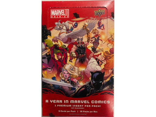 Non Sports Cards Upper Deck - 2019-20 - Marvel Annual - Hobby Box - Cardboard Memories Inc.