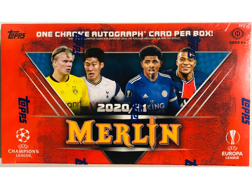 Sports Cards Topps - 2021 - UEFA Soccer - Merlin - Hobby Box - Cardboard Memories Inc.
