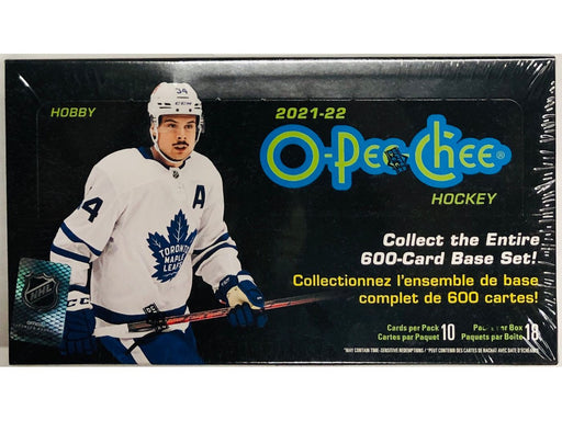 Sports Cards Upper Deck - 2021-22 - Hockey - O-Pee-Chee - OPC - Hobby Box Case of 16 - Cardboard Memories Inc.