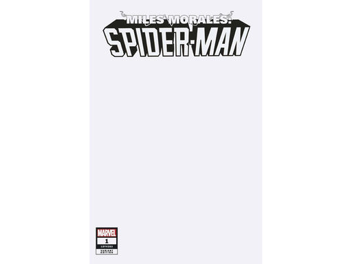 Comic Books Marvel Comics - Miles Morales Spider-Man 001 (Cond. VF-) - Blank Cover Variant Edition - 15562 - Cardboard Memories Inc.