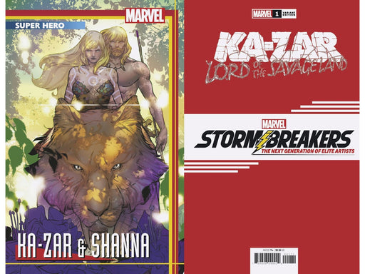 Comic Books Marvel Comics - Ka-zar Lord of Savage Land 001 of 5 - Silva Stormbreakers Variant Edition (Cond. VF-) - 10931 - Cardboard Memories Inc.