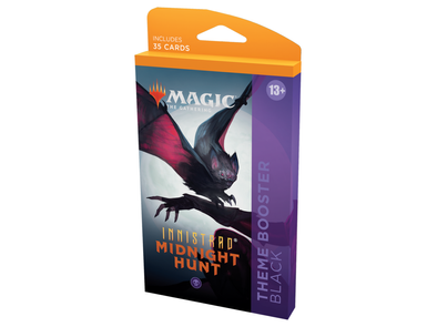 Trading Card Games Magic the Gathering - Innistrad Midnight Hunt - Theme Booster Pack - Black - Cardboard Memories Inc.