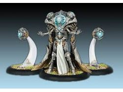Collectible Miniature Games Privateer Press - Warmachine - Convergence of Cyriss - Iron Mother Exponent Servitors - PIP 36010 - Cardboard Memories Inc.