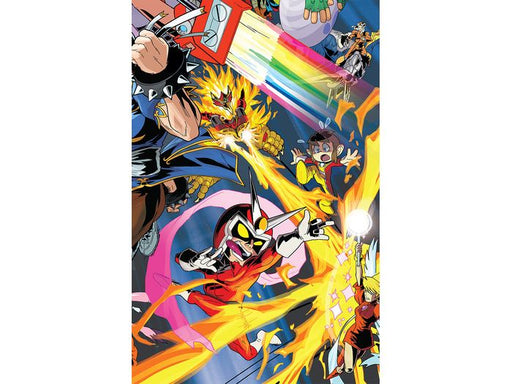 Comic Books Archie Comics - Mega Man 052 - Worlds Unite Connecting Cover Variant - 0649 - Cardboard Memories Inc.