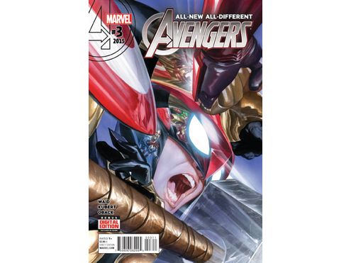 Comic Books Marvel Comics - All New All Different Avengers (2014) 003 (Cond. VF-) - 12538 - Cardboard Memories Inc.