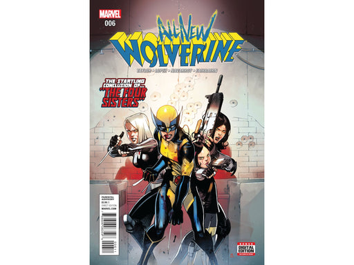 Comic Books Marvel Comics - All New Wolverine 006 (Cond. VF-) - 8703 - Cardboard Memories Inc.