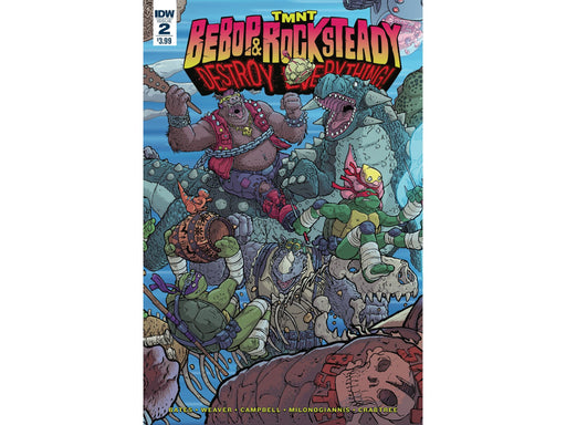 Comic Books IDW - TMNT - Bebop & Rocksteady Destroy Everything 002 (Cond. VF-) - 11685 - Cardboard Memories Inc.