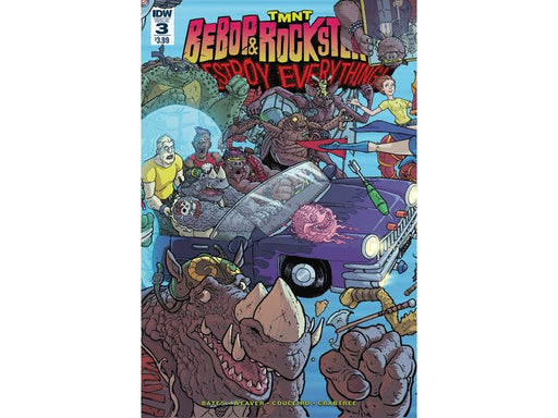 Comic Books IDW - TMNT - Bebop & Rocksteady Destroy Everything 003 (Cond. VF-) - 11686 - Cardboard Memories Inc.