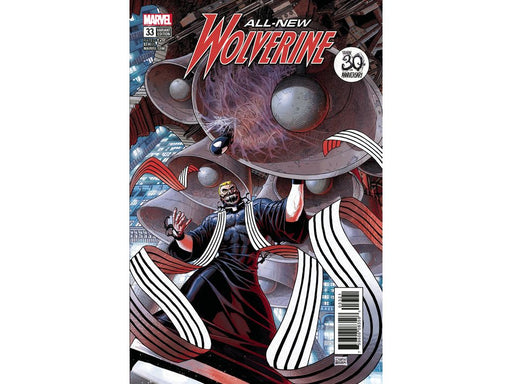 Comic Books Marvel Comics - All New Wolverine 033 - Venom 30th Variant Edition (Cond. VF-) - 8710 - Cardboard Memories Inc.