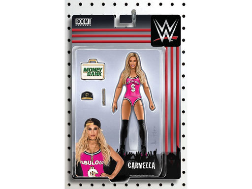 Comic Books BOOM! Studios - WWE 019 - Carmella Action Figure Variant Edition (Cond. VF-) - 8954 - Cardboard Memories Inc.