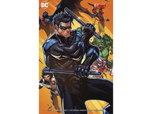 Comic Books DC Comics - Titans 025 - Meyers Variant Edition (Cond. VF-) - 8842 - Cardboard Memories Inc.