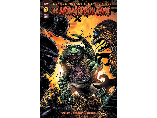 Comic Books IDW - TMNT Armageddon Game 001 (Cond. VF-) - Eastman Variant Edition - 14814 - Cardboard Memories Inc.