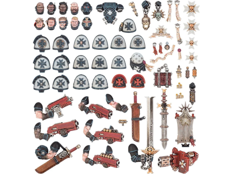 Collectible Miniature Games Games Workshop - Warhammer 40K - Black Templars - Upgrades and Transfers - 55-49 - Cardboard Memories Inc.