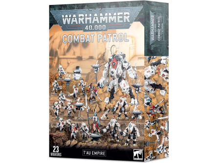 Collectible Miniature Games Games Workshop - Warhammer 40K - Tau Empire - Combat Patrol - 56-30 - Cardboard Memories Inc.