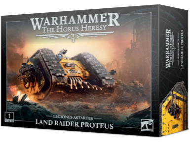 Collectible Miniature Games Games Workshop - Warhammer The Horus Heresy - Land Raider Proteus - 31-33 - Cardboard Memories Inc.