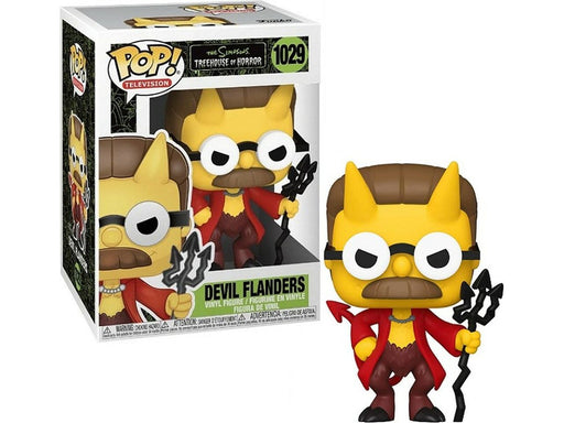 Action Figures and Toys POP! - Television - Simpsons - Treehouse of Horror - Devil Flanders - Cardboard Memories Inc.