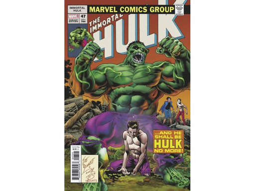 Comic Books Marvel Comics - Immortal Hulk 047 - Bennett Homage Variant Edition - Cardboard Memories Inc.