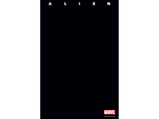 Comic Books Marvel Comics - Alien 001 - Black Blank Variant Edition - Cardboard Memories Inc.