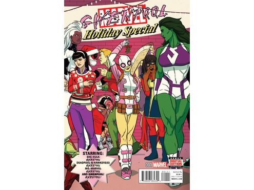 Comic Books Marvel Comics - Gwenpool Holiday Special - 4198 - Cardboard Memories Inc.